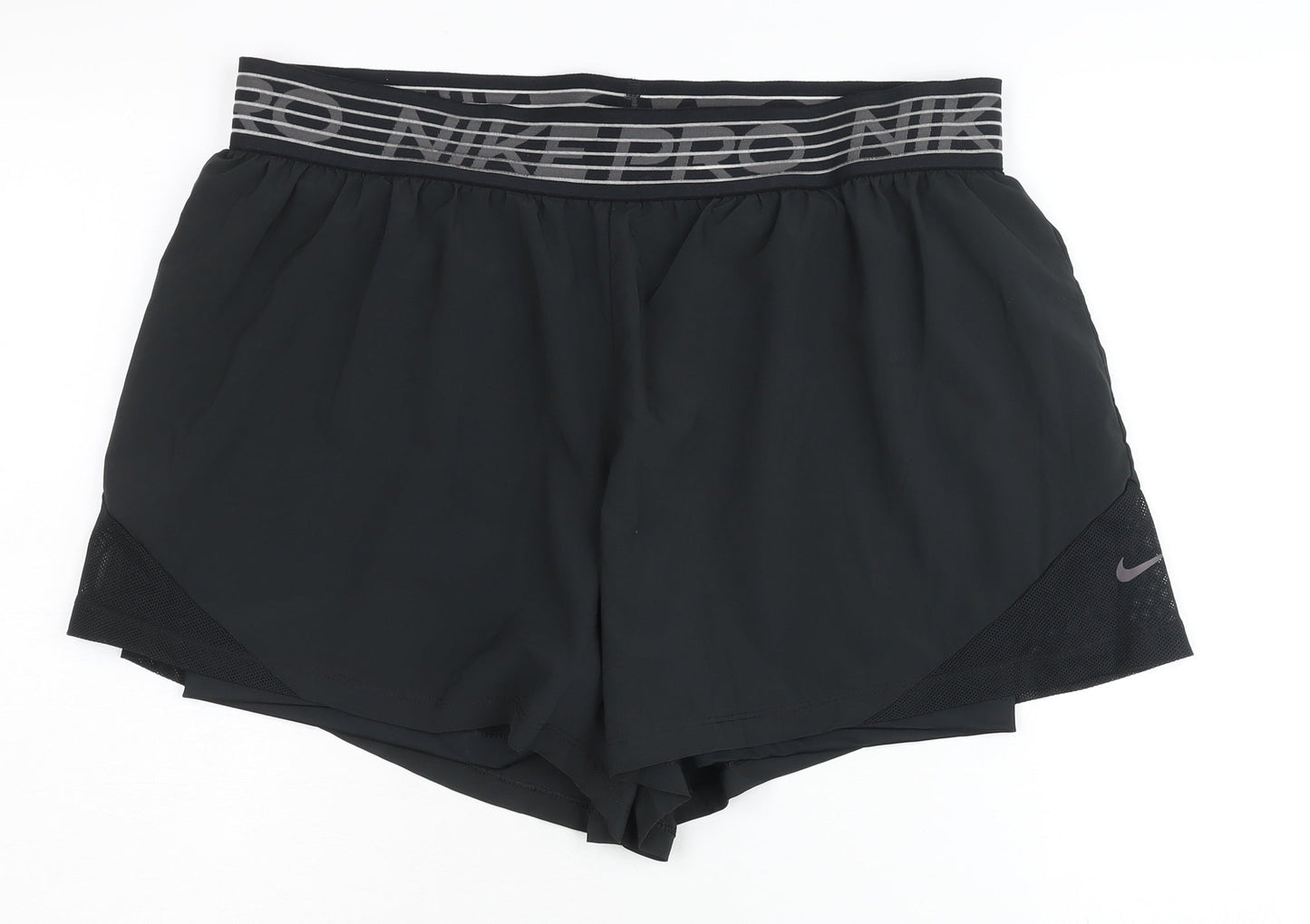 Nike Women's Black Athletic Shorts XL