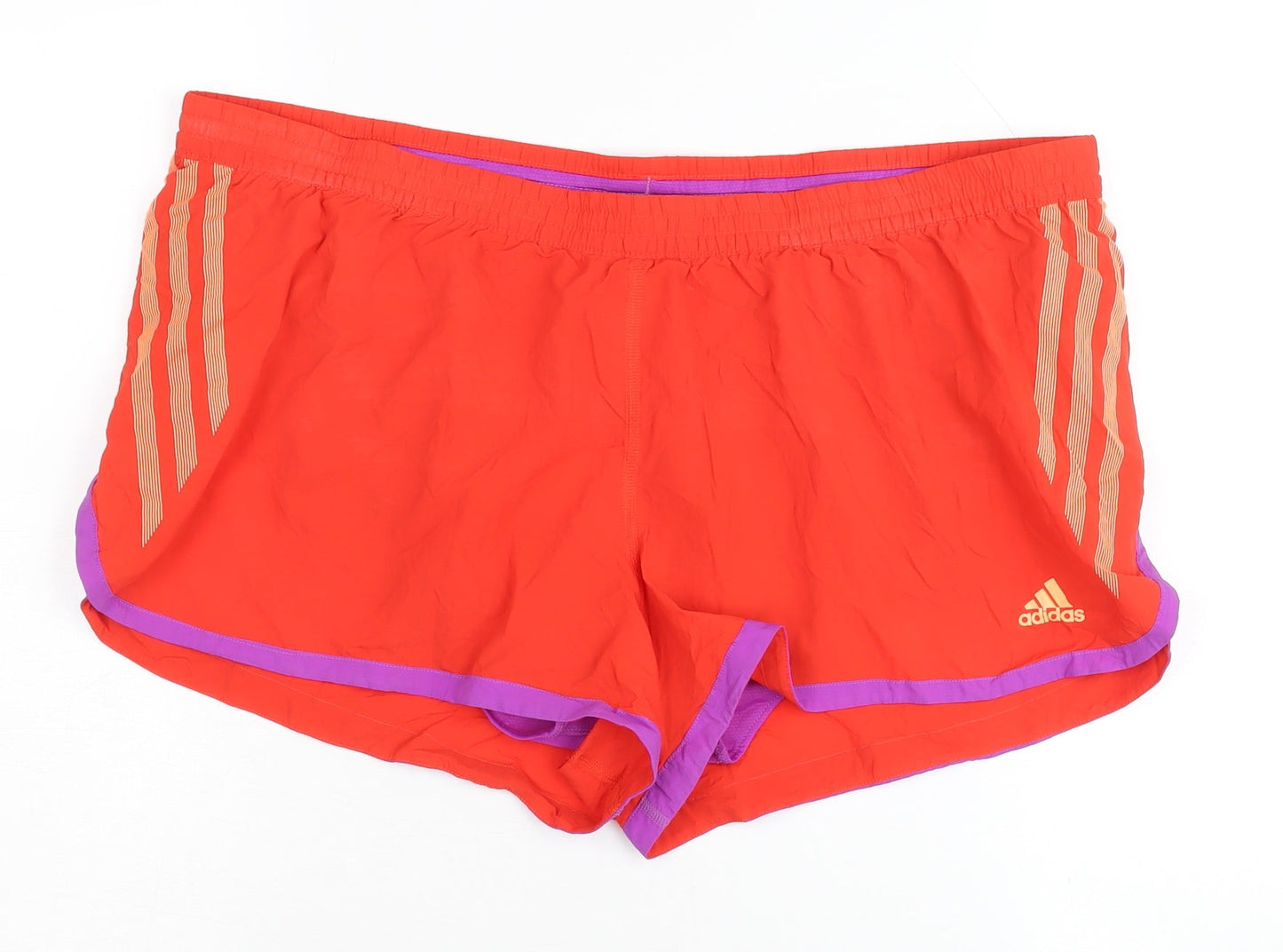 Adidas Women's Red Athletic Shorts Size 16