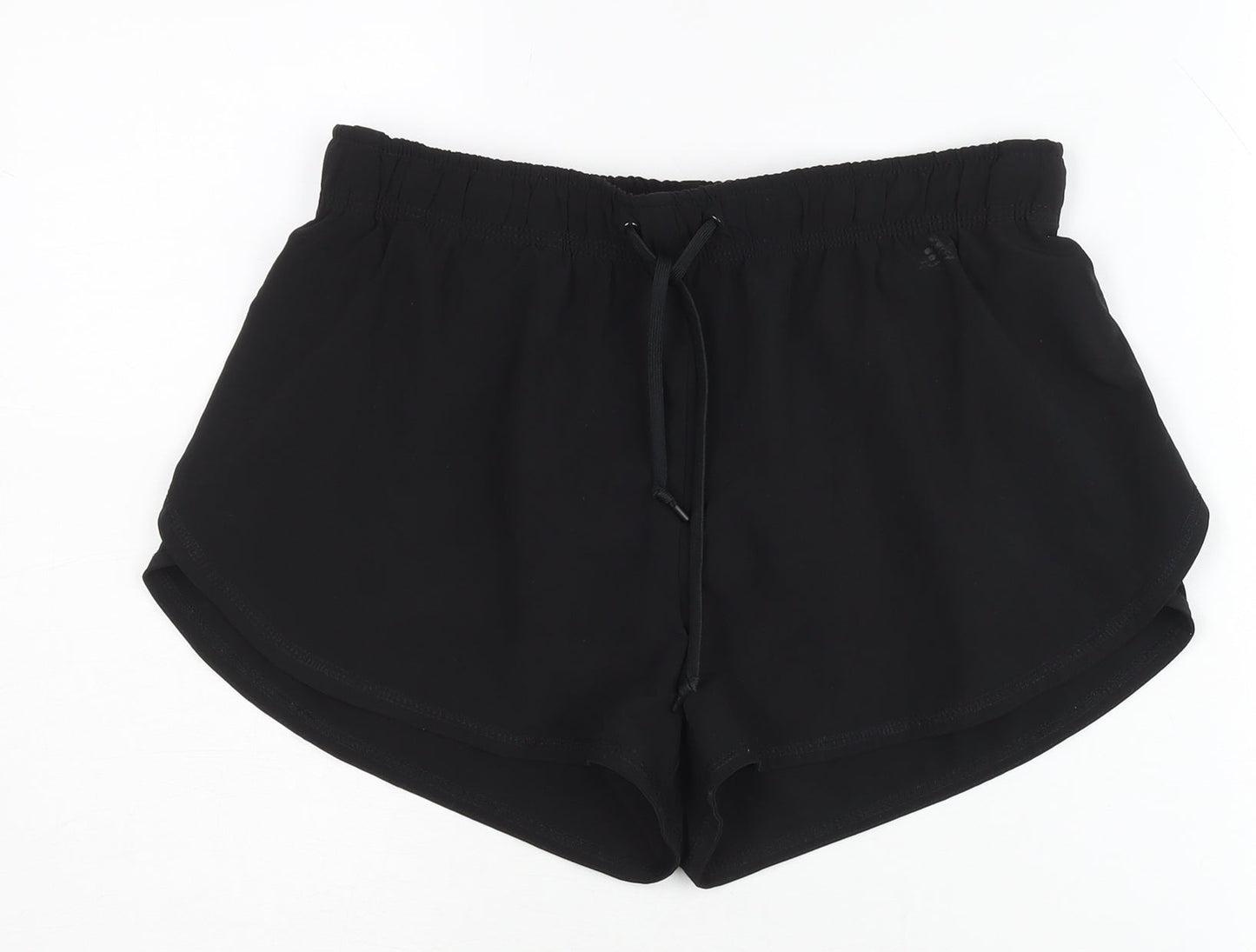 H&M Women's Black Athletic Shorts Size UK 8
