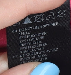 H&M Women's Black Athletic Shorts Size UK 8