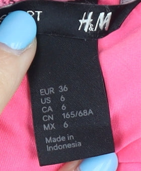 H&M Women's Black Athletic Shorts Size UK 8