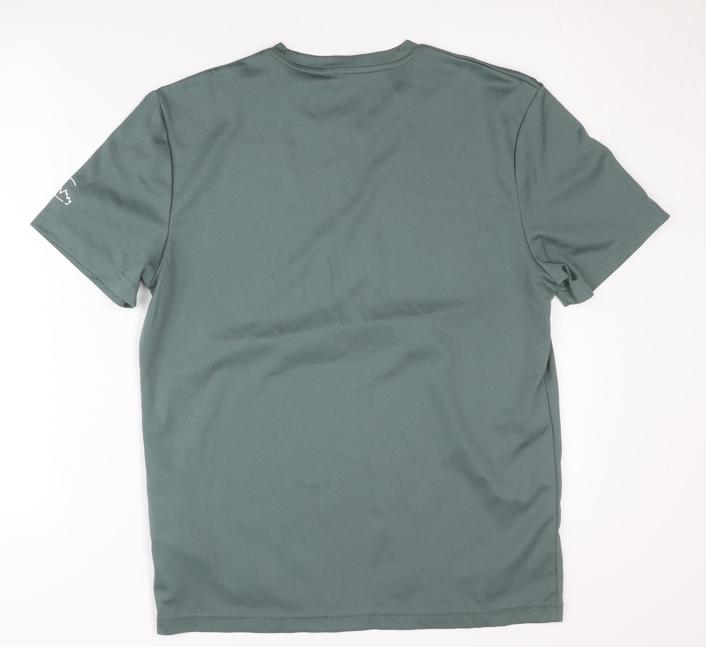 Regatta Men's Green T-Shirt, Size M, Graphic Print