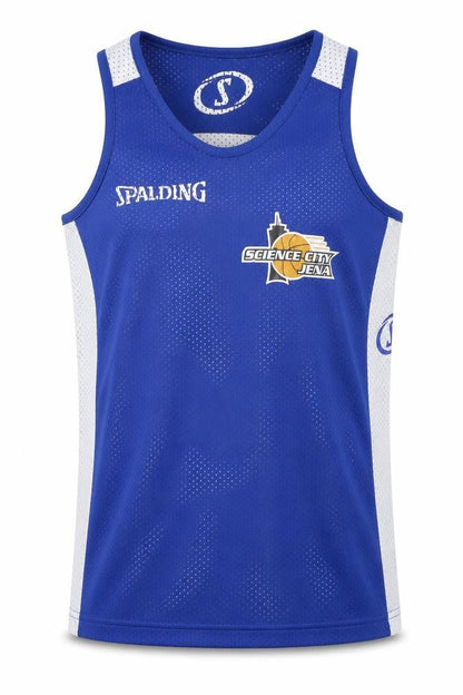 Mens UK Size XS Spalding Blue Basketball Tank