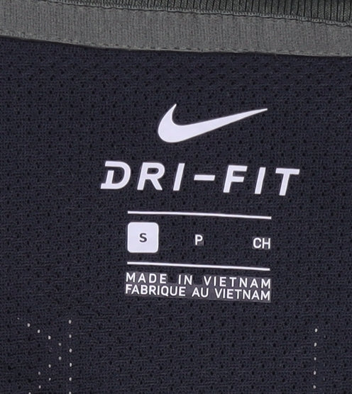 Nike Men's Dri-Fit Sports T-Shirt S Black Green