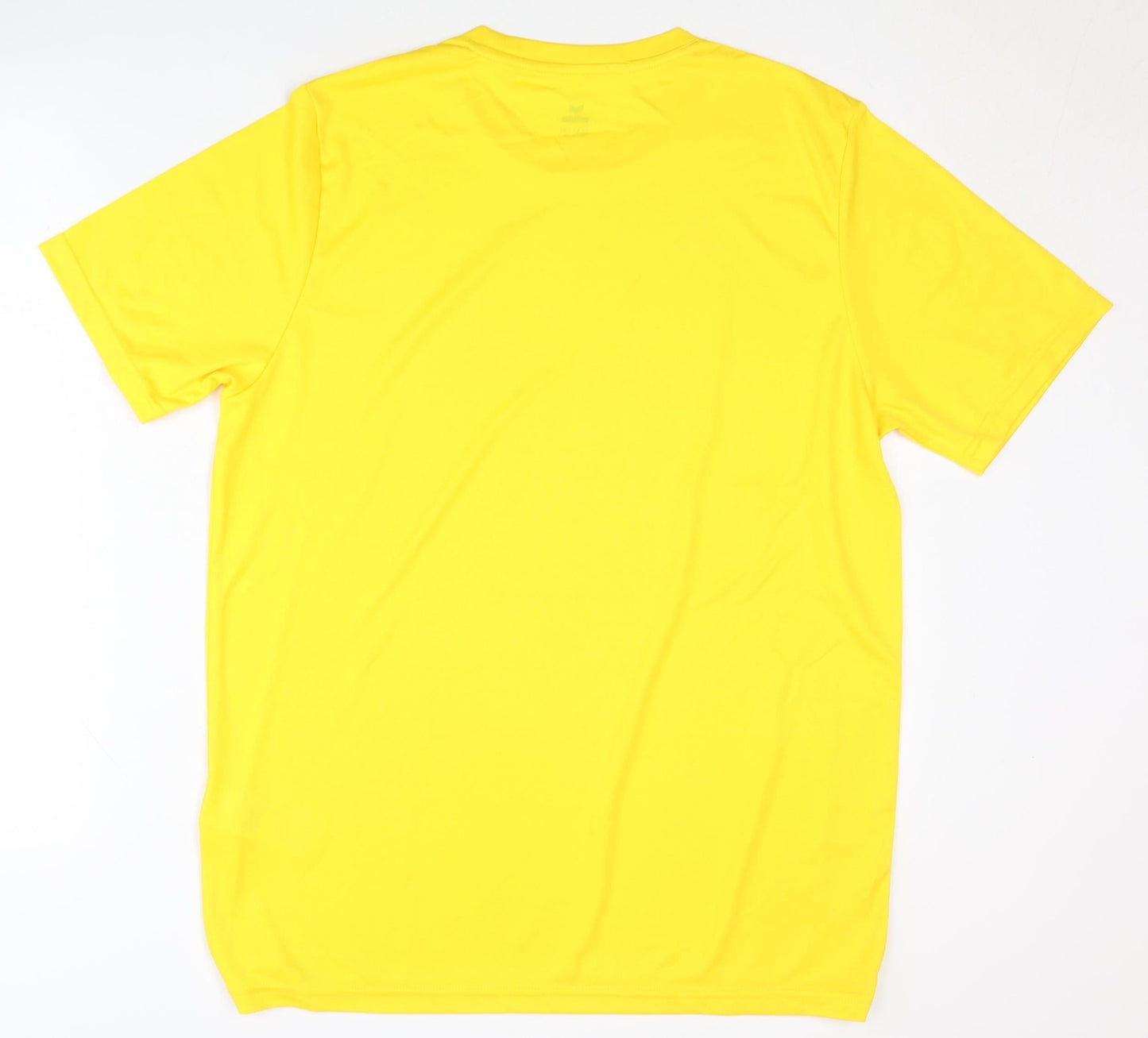 Erima Men's Yellow Basic T-Shirt, Size L