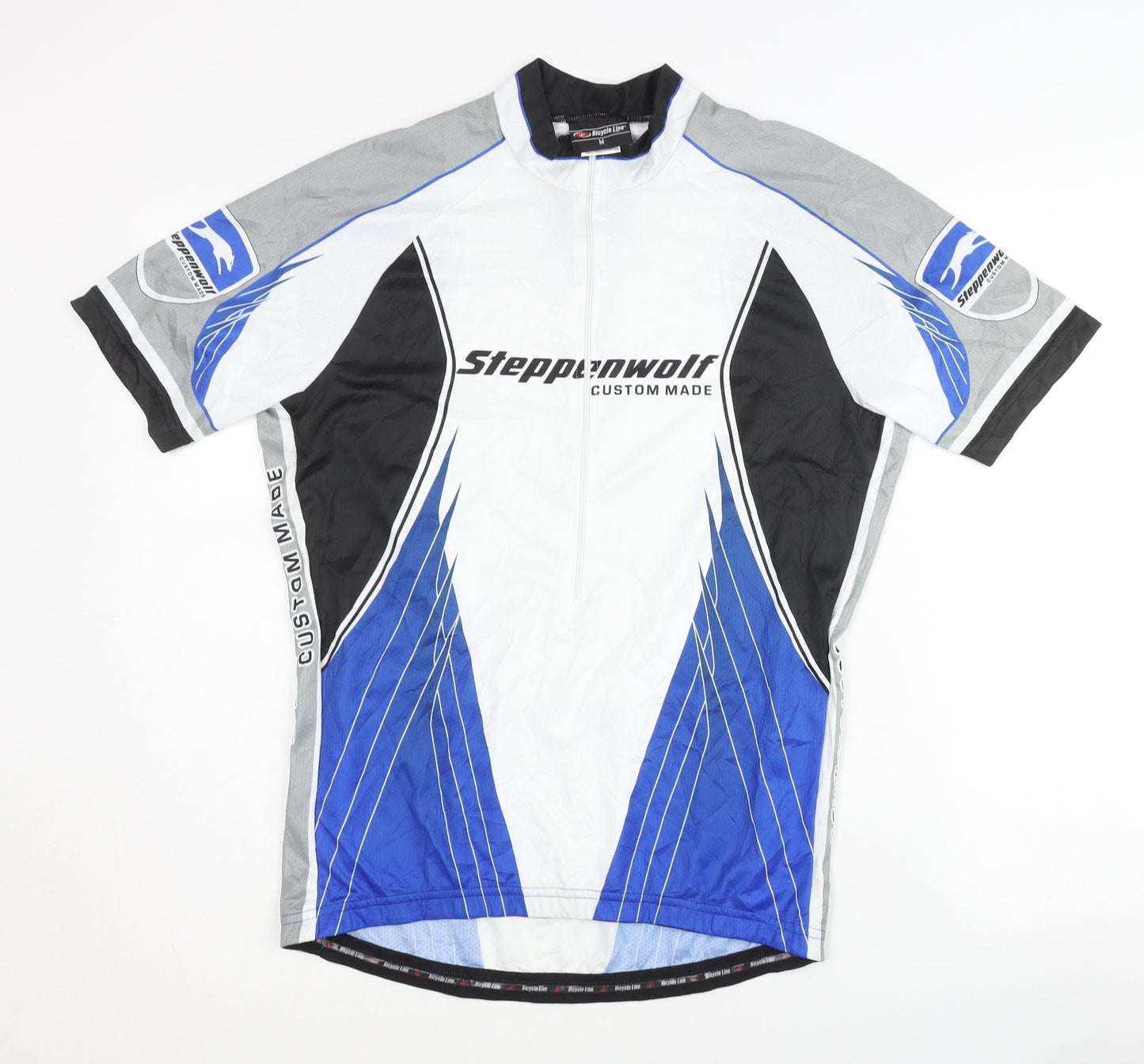 Bicycle Line Men's Cycling Jersey M Blue Graphic Athletic