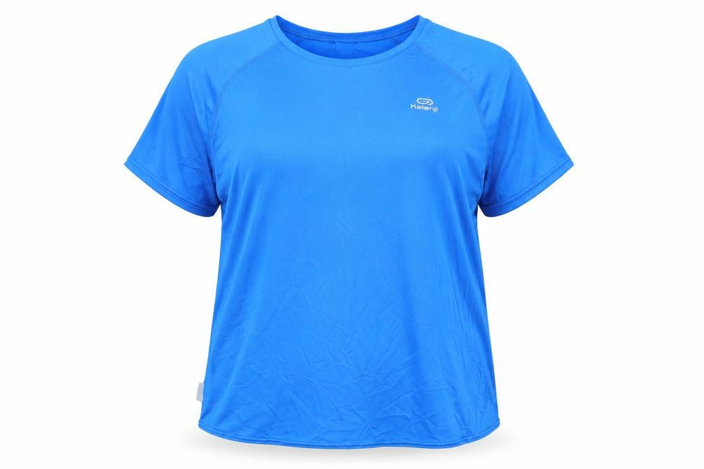 Unisex Adults UK Size 3XL DECATHLON Blue Gym & Training Running & Jogging T-Shir