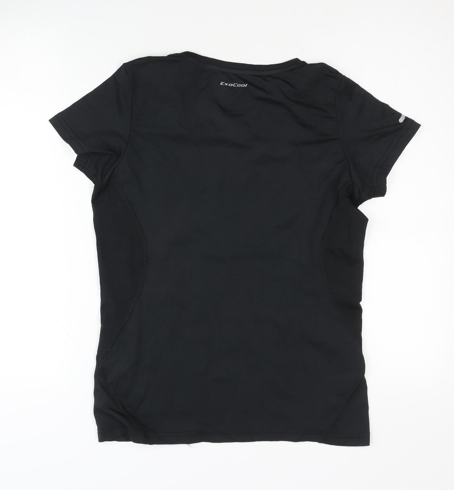 North Bend Women's Black Athletic T-Shirt Size 10