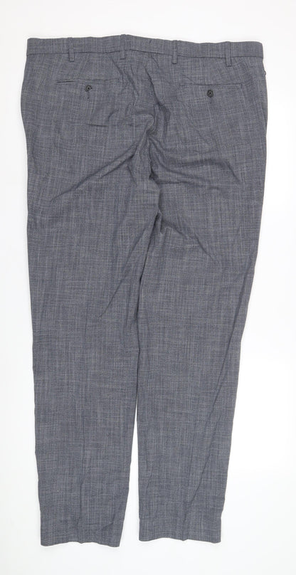 Marks and Spencer Blue Men's Trousers 42