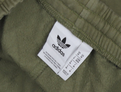 Adidas Unisex Green Jogger Trousers M