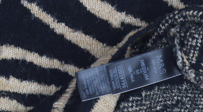 Womens UK Size M Marks and Spencer Black Pullover Jumper