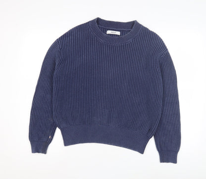 Womens UK Size M Replay Blue Pullover Jumper