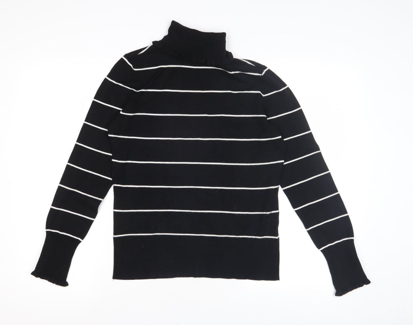 Womens UK Size M Linea Black Pullover Jumper