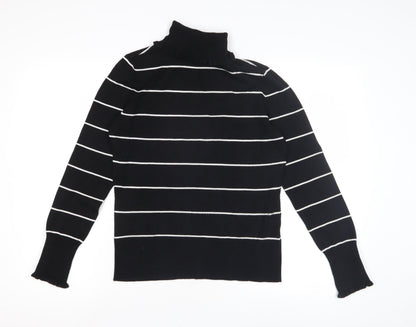 Womens UK Size M Linea Black Pullover Jumper