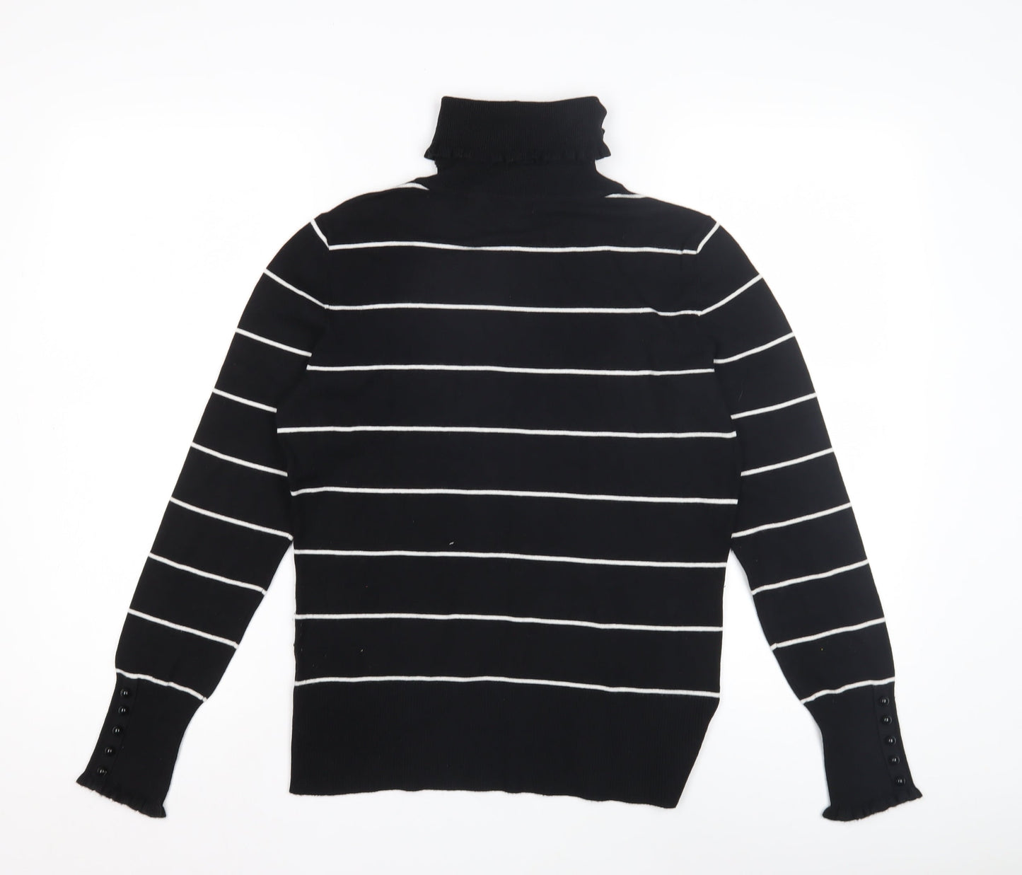 Womens UK Size M Linea Black Pullover Jumper