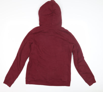 Hollister Women's Red Pullover Hoodie S