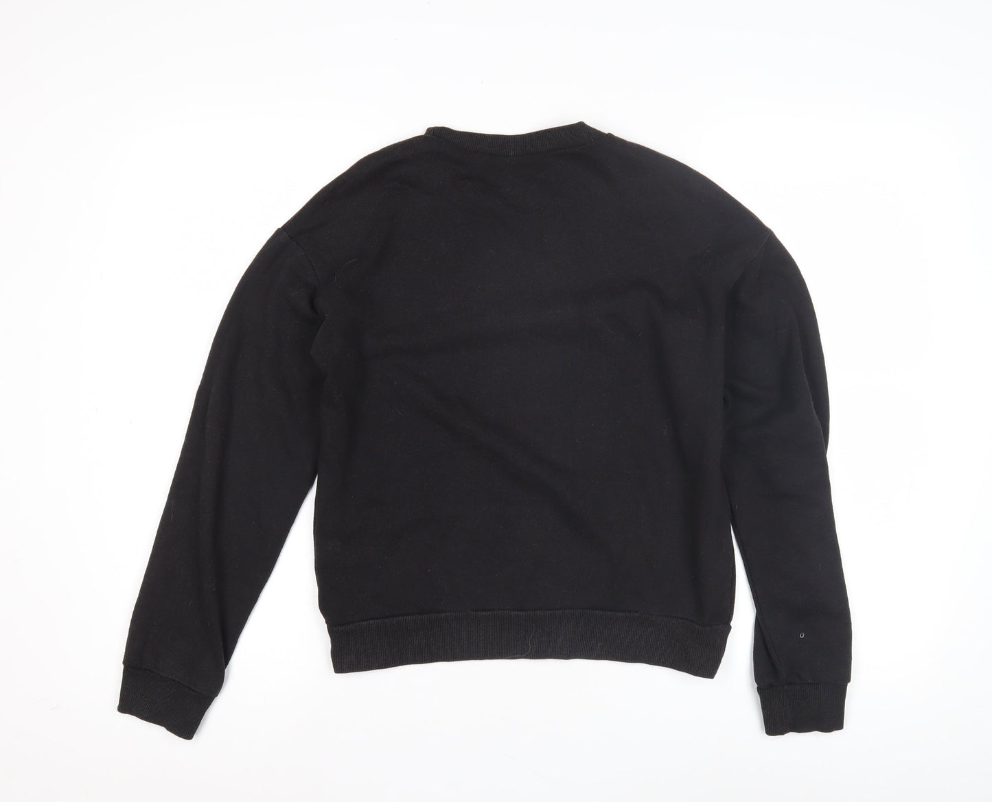 Womens UK Size S H&M Black Pullover Sweatshirt