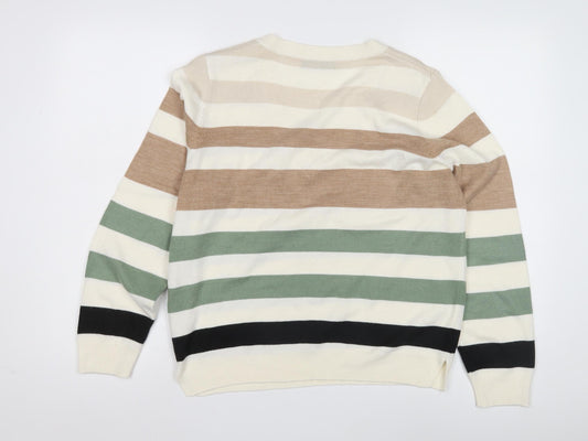 Womens UK Size M Marks and Spencer Multicoloured Pullover Jumper