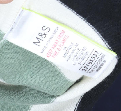 Womens UK Size M Marks and Spencer Multicoloured Pullover Jumper