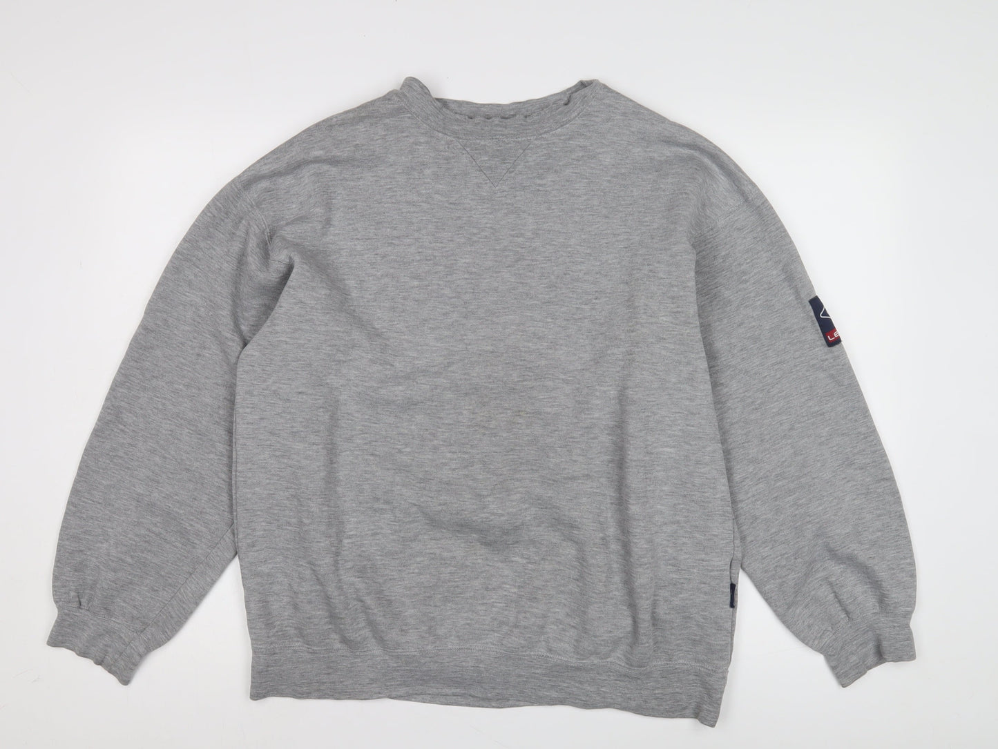 Mens UK Size XL Le Shark Grey Pullover Sweatshirt