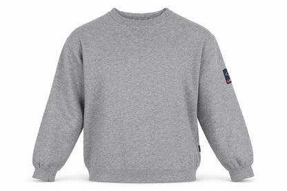 Mens UK Size XL Le Shark Grey Pullover Sweatshirt