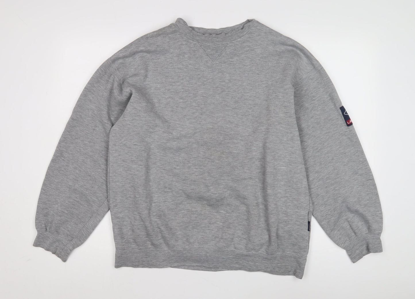 Mens UK Size XL Le Shark Grey Pullover Sweatshirt