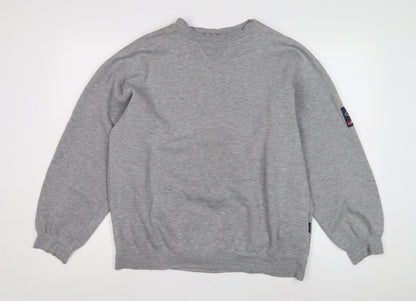 Mens UK Size XL Le Shark Grey Pullover Sweatshirt