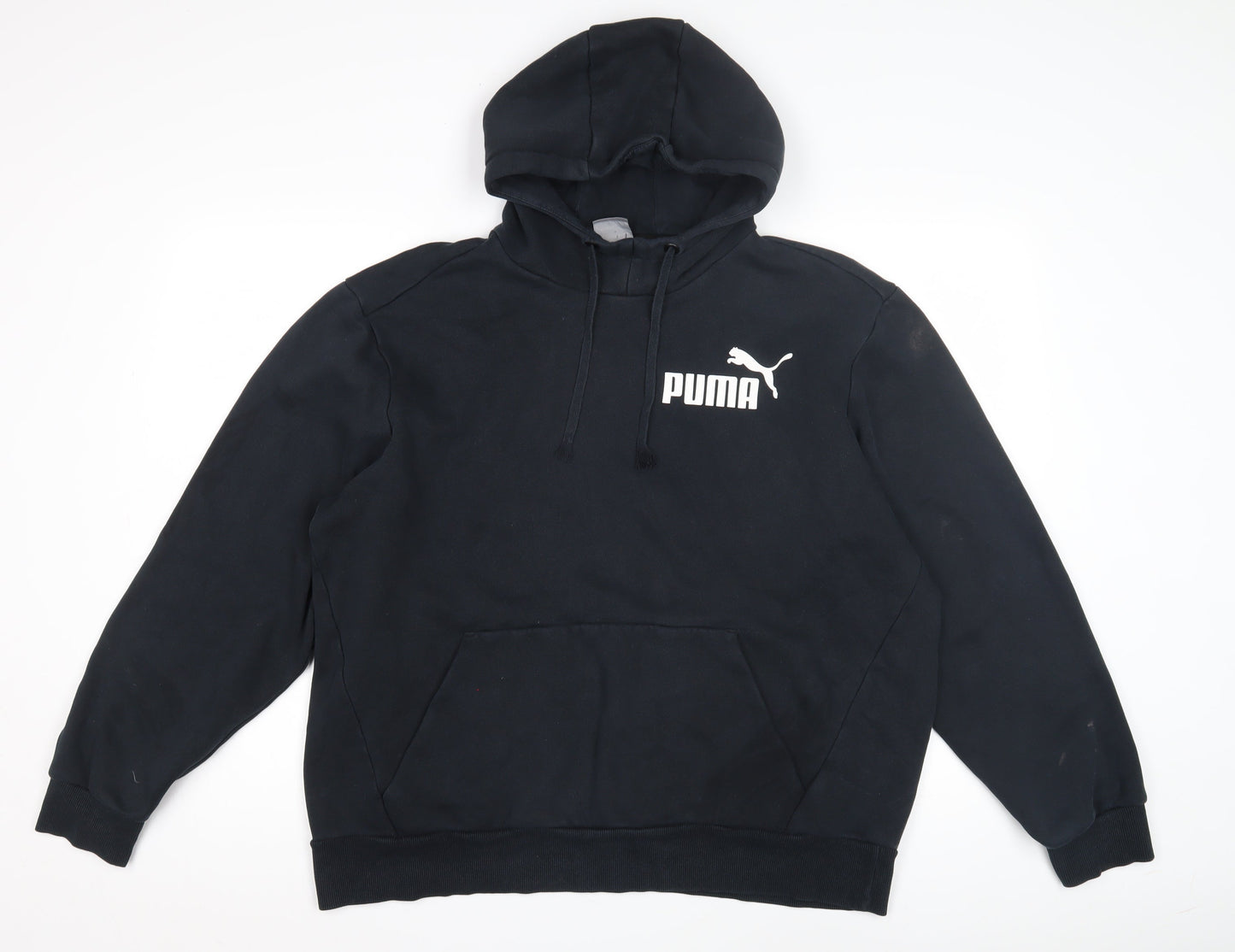 Mens UK Size XL PUMA Black Pullover Hoodie