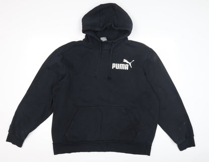 Mens UK Size XL PUMA Black Pullover Hoodie