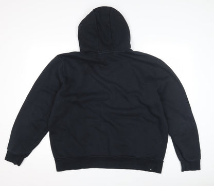 Mens UK Size XL PUMA Black Pullover Hoodie