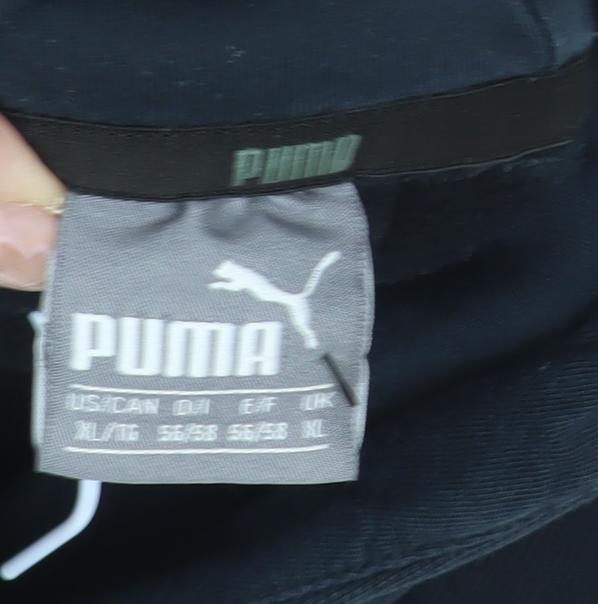 Mens UK Size XL PUMA Black Pullover Hoodie