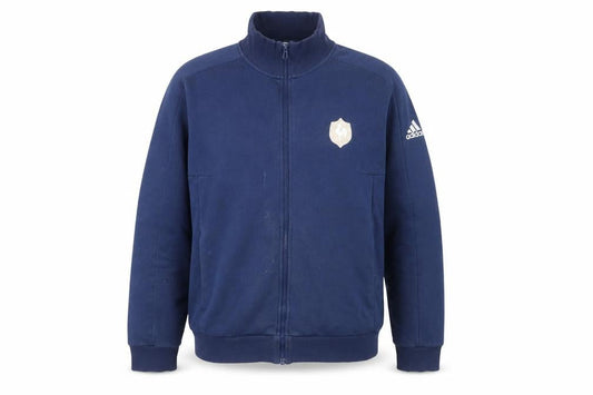 Mens UK Size L adidas Blue Basic Jacket