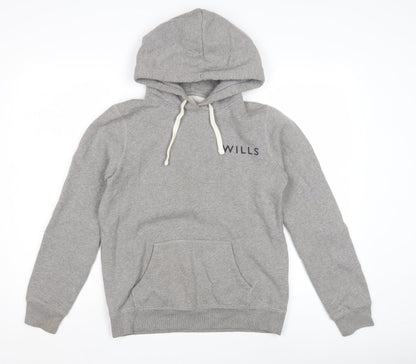Womens UK Size 6 Jack Wills Grey Pullover Hoodie