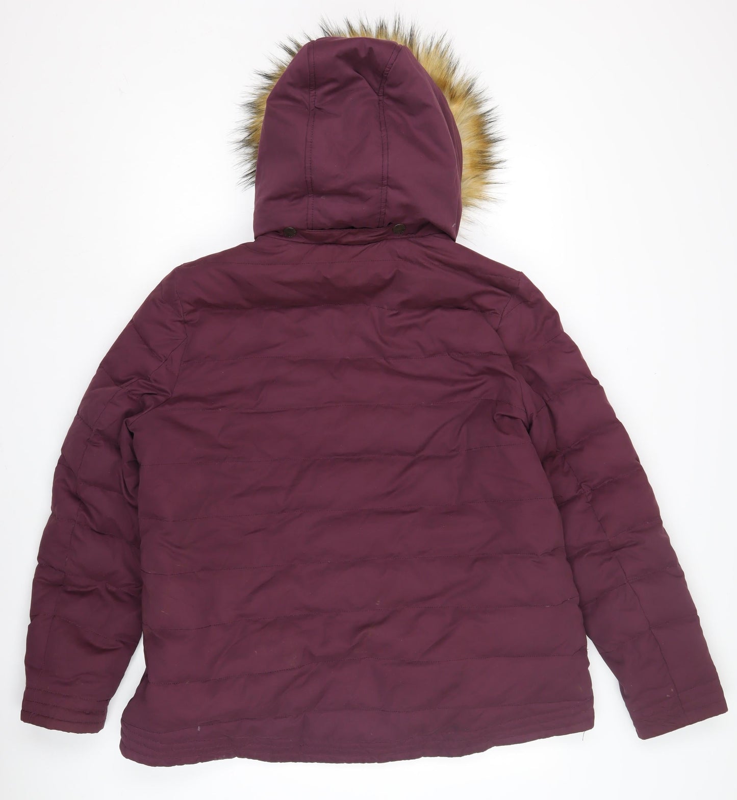 Fat Face Women's Purple Puffer Jacket Size 18