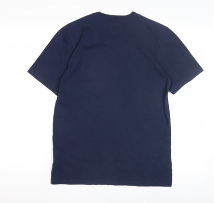 Mens UK Size M HUGO BOSS Blue  T-Shirt