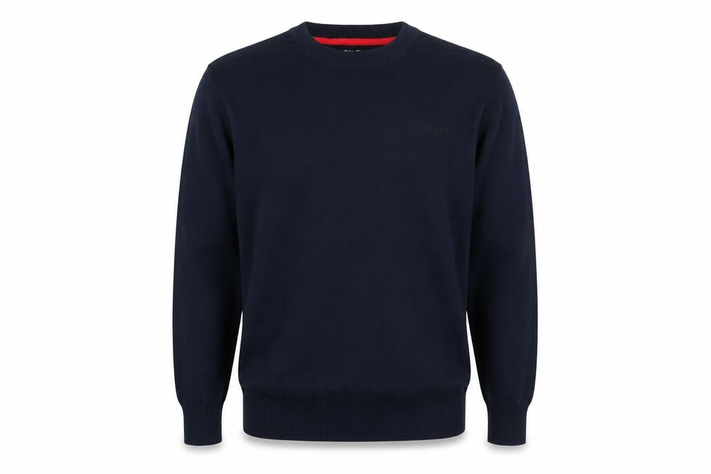 Mens UK Size S Diesel Blue Pullover Jumper