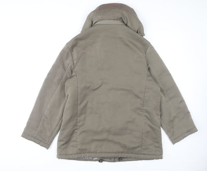 Outer Layer Women's Brown Parka Jacket, Size 16