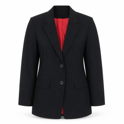 Richards Women’s Black Suit Jacket UK 14 Petite Formal