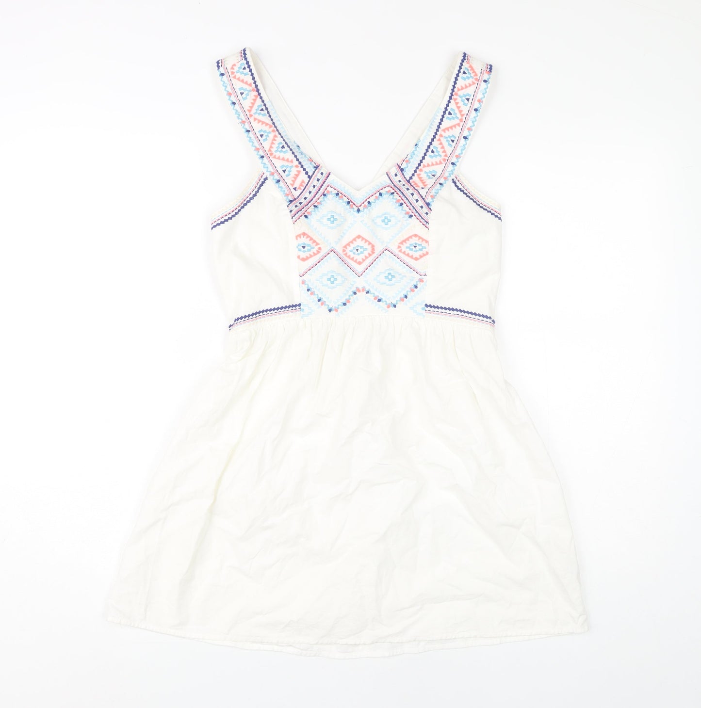 American Eagle Outfitters Women's Ivory A-Line Dress