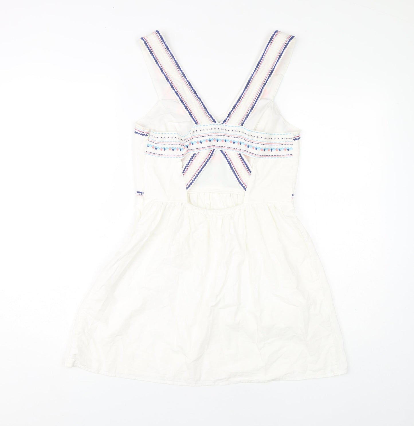 American Eagle Outfitters Women's Ivory A-Line Dress