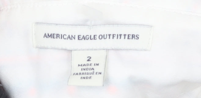 American Eagle Outfitters Women's Ivory A-Line Dress