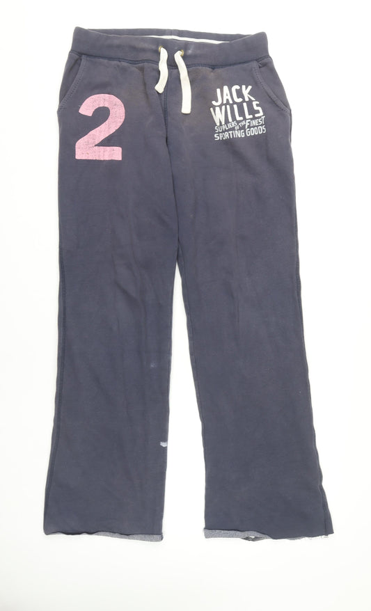 Jack Wills Women's Blue Sweatpants Size 12