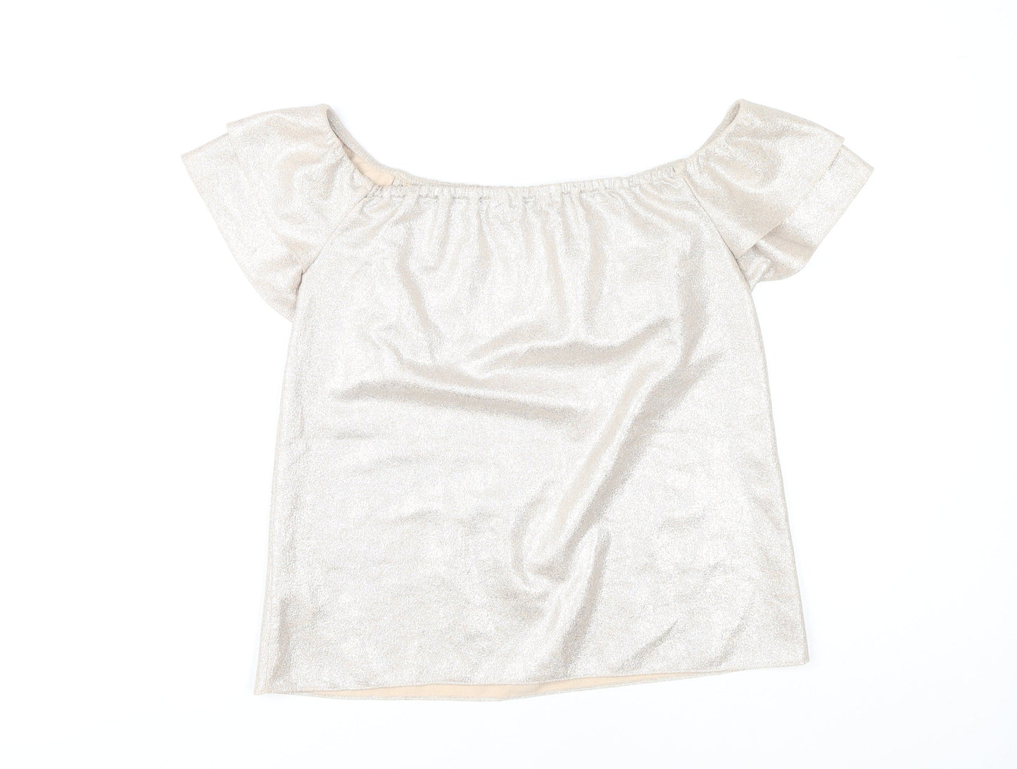 Womens UK Size 10 Oasis Beige Camisole Blouse