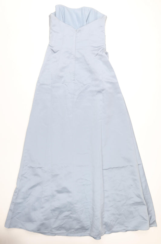 Alfred Angelo Blue Strapless Women’s Formal Dress Size 10