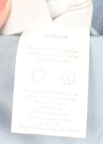 Alfred Angelo Blue Strapless Women’s Formal Dress Size 10