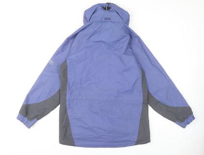 Womens UK Size 12 Craghoppers Blue Rain Coat