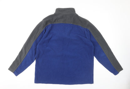 Mens UK Size 2XL Regatta Blue Henley Sweatshirt