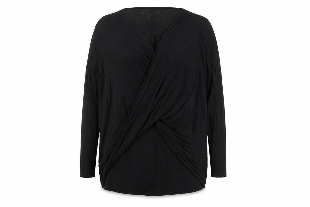 Womens UK Size 16 Label Lab Black Wrap