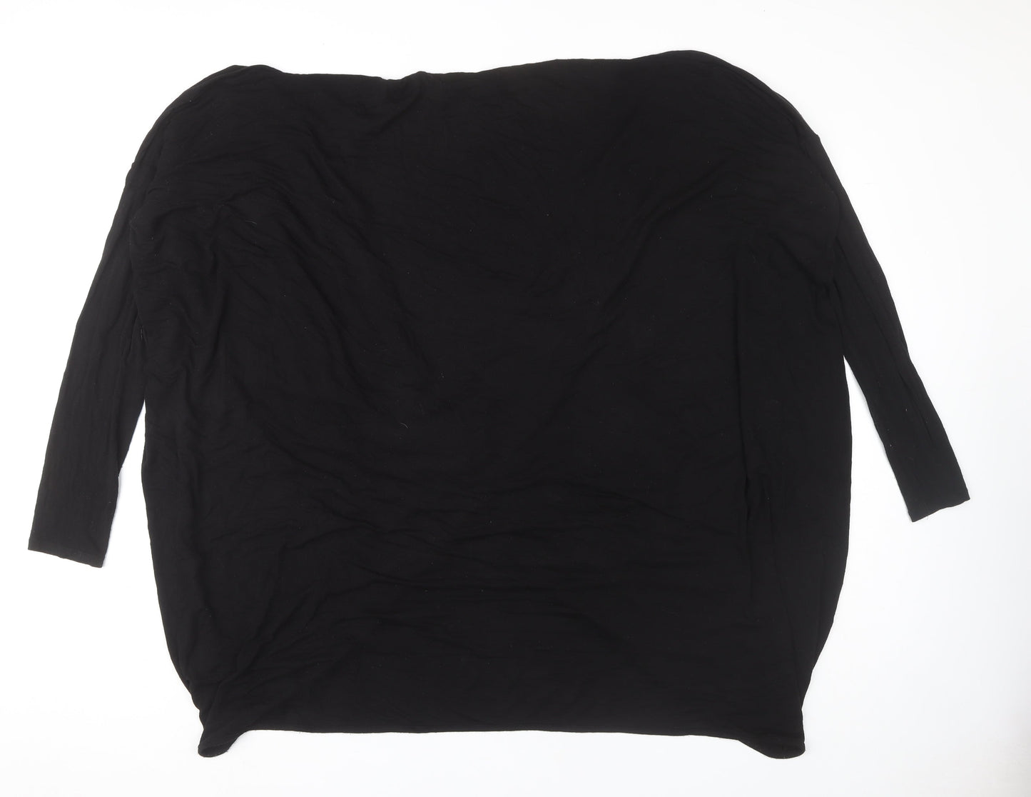 Womens UK Size 16 Label Lab Black Wrap