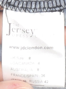 Jersey London Women's Multicoloured Floral Dress Size 8